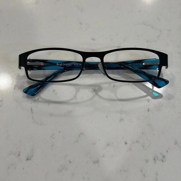 Rough Justice black & Blue children’s eyeglass frames